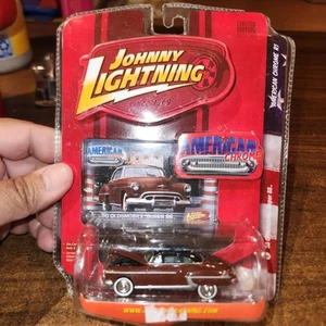 NEW Johnny Lightning American Chrome 1950 Oldsmobile Super 88, Burgundy HTF - Picture 1 of 4