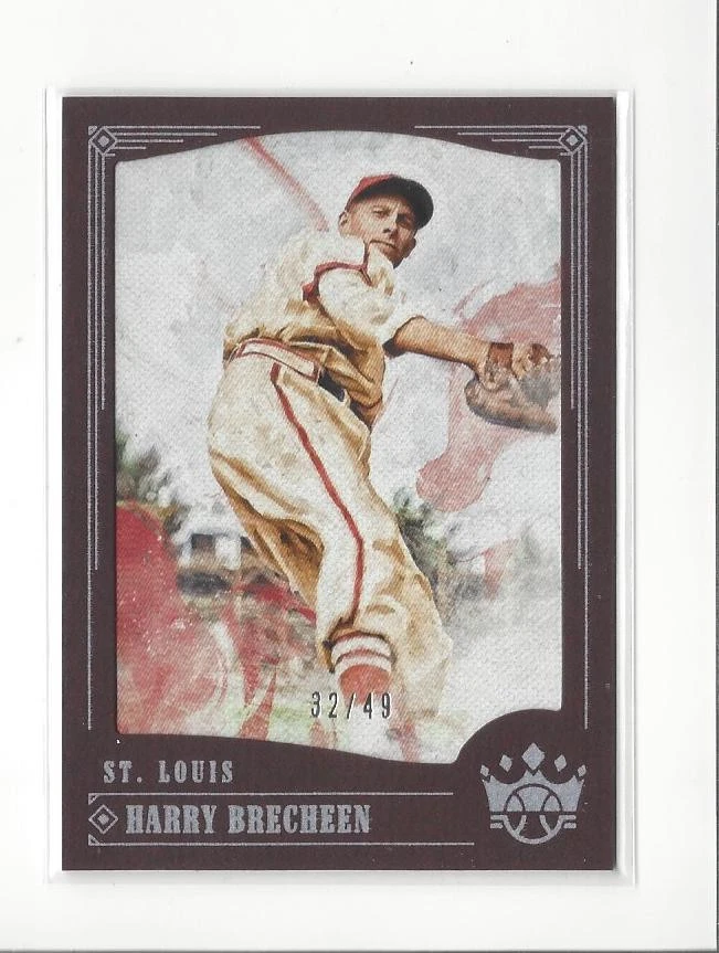 2018 Diamond Kings Brown Frame #44 Harry Brecheen Browns /49  - Image 1 of 1