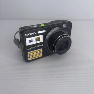 Sony CyberShot DSC-W150 Black Digital Camera 8.1MP w/ Battery + Charger Tested ✅ - Picture 1 of 13