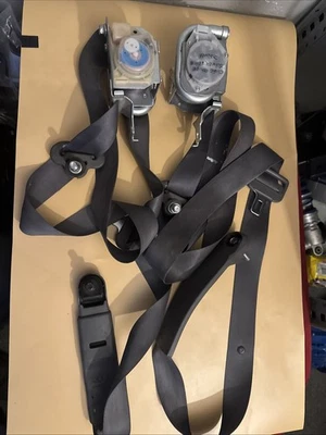 ✅ 08-12 Honda Accord Coupé Delantero Izquierdo Derecho Cinturón de Seguridad del Conductor Retractor Gris OEM Foto 1 de 4