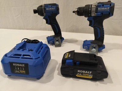 Kobalt KLC 2024A-03 24V MAX Drill/Driver 2 Tool Combo Kit  - Image 1 of 2