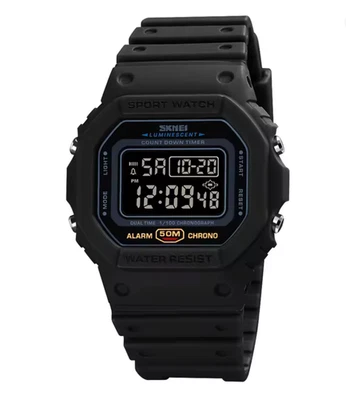 SKMEI x Digital LED Watch Electronic Watch 1628 (Casio 5610 homage) - Image 1 of 4