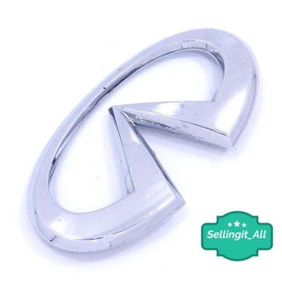 Placa de identificación insignia Infiniti 01-03 QX4 emblema parrilla delantera logotipo OEM 62890-3W700 02 Foto 1 de 3