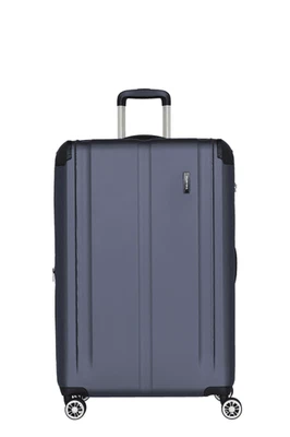 Travelite Koffer CITY L Trolley (77x49x32/35cm) 113-124L Blau 073049-20 | NEU  - Bild 1 von 4