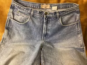 VTG! FARGO Mining & Supply Co. Men's Carpenter Jeans Size 34 X 34 Relaxed Fit - Picture 1 of 10
