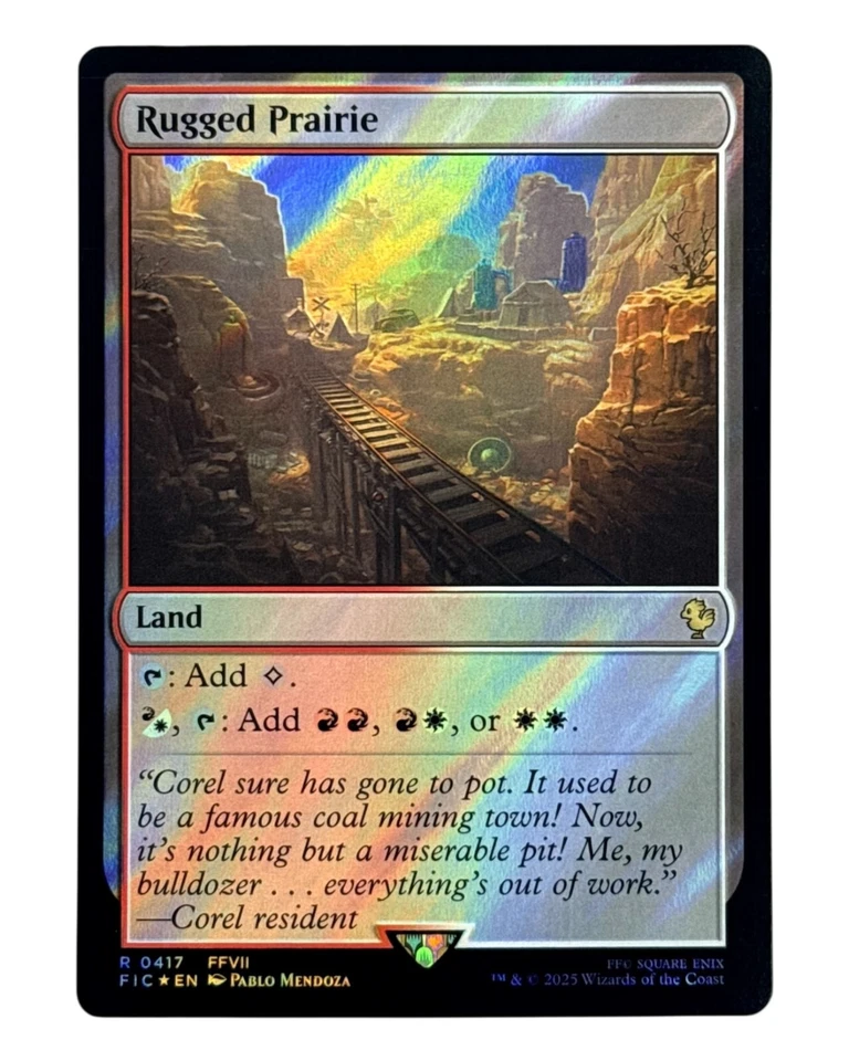 MTG | Rugged Prairie | Final Fantasy | Surge Foil | NM | EN - Bild 1 von 1