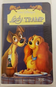 VHS Lady and The Tramp © 1998 Disney Masterpiece Rated G Barbara Luddy, - Bild 1 von 2
