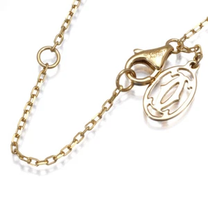 Auth Cartier Chain Necklace 50cm 18K YG - Picture 1 of 3