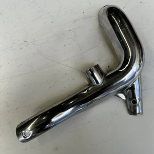 Hyosung GV250 Aquila EFI 2013 Exhaust pipe chrome heat shield cover trim - Picture 1 of 4