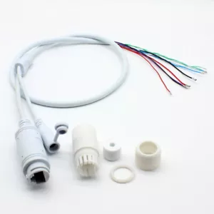 Built-in 48V to 12V POE module LAN RJ45 CCTV Weatherproof Cable for IP camera - Picture 1 of 4