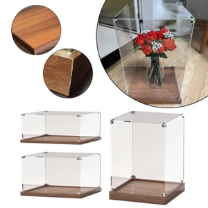 Klare Acryl Vitrinen Staubdicht Handgemachte Spielzeug Auto Modell Display Rack - Picture 1 of 45