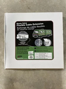 Valterra TC172 Flexible Cable Extension 1-1/2" Waste Valve with 72" Cable RV - Picture 1 of 2
