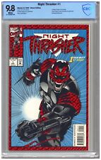 Night Thrasher  # 1  CBCS   9.8   NMMT   White pages   8/93  1st Night Thrasher 