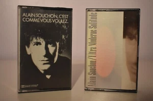 Lot de 2 cassettes audio Alain Souchon - K7 - Picture 1 of 4