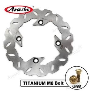 Rotor de disco de freno trasero + pernos de montaje para Truimph Speed Triple T955 1999-2004 - Imagen 1 de 8