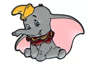 Dumbo Character Metal Enamel 1" Tall Pin - Picture 1 of 1