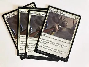 Tiempo Impecable (4) Amonkhet Casi Nuevo Magic the Gathering Magic the Gathering - Imagen 1 de 1