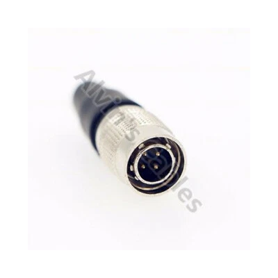 Hirose HR10A-7P-4P 4 Pin Male Plug Connector  for Sound Devices ZAXCOM CAMERA - Image 1 of 4