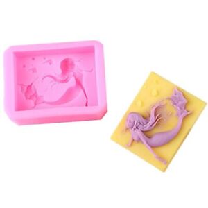 Mermaid Fish Craft Art Silicone Soap Mold Soap Making Decoration Supplies 1pc Se