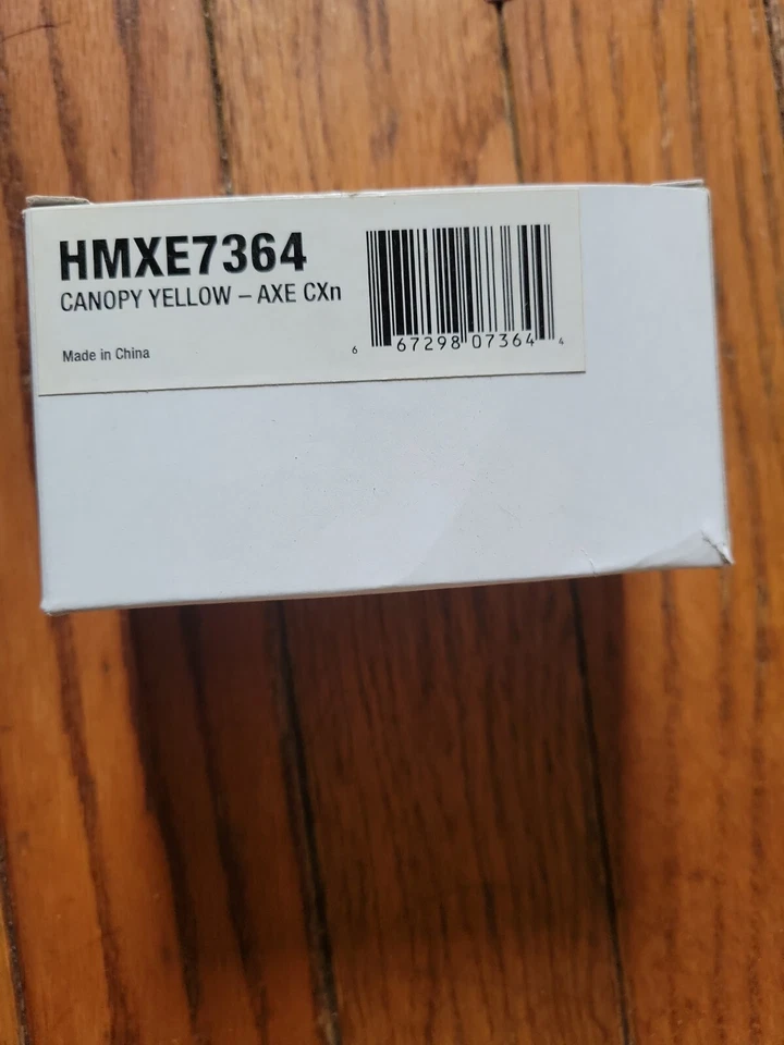 HELIMAX NOVUS 125 CP PARTS:  HMXE7364   Red Replacement Canopy - Image 1 of 1