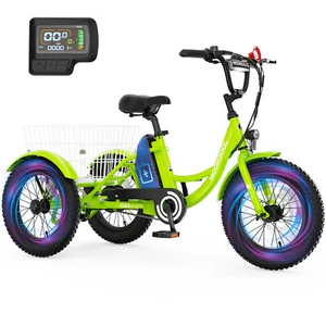 NAIZEA Electric Tricycle for Kids 250W With 24V 10.4AH Battery and Basket Trike - Picture 1 of 13