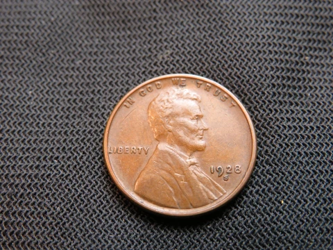 1928 S XF Lincoln Wheat Cent US Coin early date Cover