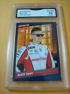 MATT TIFFT 2019 DONRUSS '86 RETRO # 144 GRADED 10 L@@@K - Picture 1 of 2