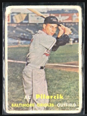 1957 Topps - Scarce Series #311 Al Pilarcik (RC) - Image 1 of 2