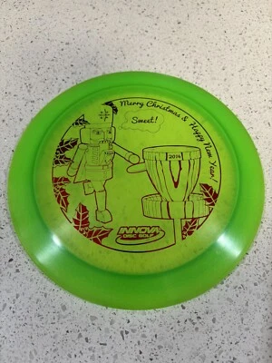 INNOVA 2014 Christmas Stamped Blizzard Champion Plastic Wraith…VERY RARE!! - Image 1 of 3