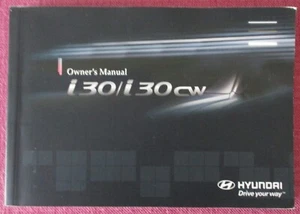 HYUNDAI i30 5 DOOR & i30 CW ESTATE (2007 - 2011) OWNERS MANUAL - HANDBOOK. - Picture 1 of 7
