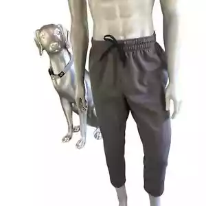 Adidas graue Schweißhose Knöchel mit Reißverschluss Herren Größe 2XL - Bild 1 von 8