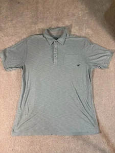 Camisa Polo Free Fly Algodón Bambú Para Hombre Talla XL Verde Manga Corta Bolsillo en el Pecho - Imagen 1 de 7