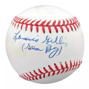Von Louis Gillis signierter Seaboy Baseball Negro League Black Barons JSA 180140 - Bild 1 von 3