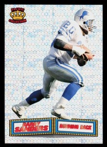 1994 Pacific PRIZM SILVER DISCO SSP Barry Sanders #27  Football  LIONS