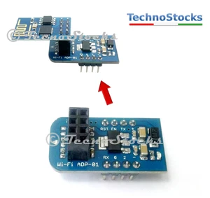 ADP-01 Adattatore per ESP-01 - OLD VERSION - Foto 1 di 8