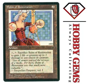 BALM OF RESTORATION Fallen Empires Rare Magic the Gathering MTG - Picture 1 of 1