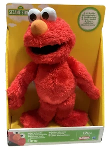 THE MUPPETS ELMO SESAME STREET PELUCHE 28 CM SOFT PLUSH DISNEY GIFT BOX HASBRO - Picture 1 of 2