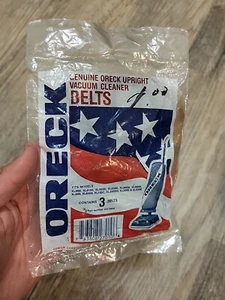 Genuine Oreck 010-0804 Upright Vacuum Cleaner Belts - 2 Belts - New in Oreck Bag - Picture 1 of 2