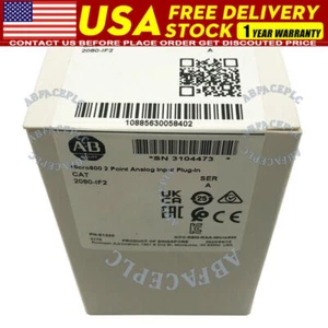 Nuevo AB 2080-IF2 Allen-Bradley Micro800 2 Puntos Entrada Analógica Plug-In 2080IF2 - Imagen 1 de 4