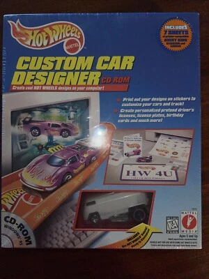 1997 Hot Wheels Заказной Автомобильный Дизайнер с Белым Автобусом VW Drag Новый запечатанный (19048) - Изображение 1 из 2