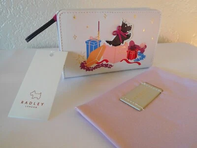 Nueva billetera plegable de cuero alegre y brillante Radley London Foto 1 de 4