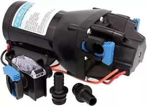 Jabsco 11 Lt Par-Max 3.0 Freshwater Pressure Water Pump Q301J-118S-3A 60 PSI 12V - Picture 1 of 6