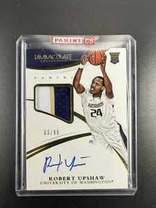 2015 Panini Immaculate Multi-Sport Robert Upshaw RC Patch Auto /99 #13313 sealed - Picture 1 of 1