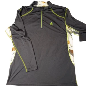 Legendary Whitetails Men's Long Sleeve 1/4 Zip Pullover Shirt Size Large - Picture 1 of 5