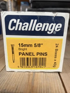 Challenge 15mm 5/8" Panel Pins 17 Boxen (40g pro Box) - Bild 1 von 3