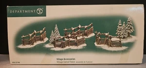 Department 56 Village Corral Fence Set of 4 (#56.52746) New In Box - Picture 1 of 3