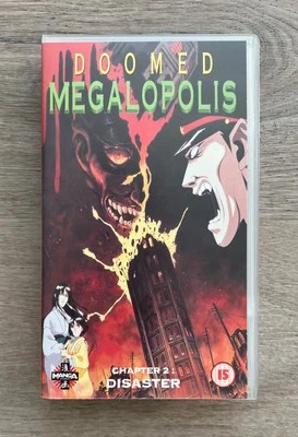 Doomed Megalopolis Chapter 2 Disaster VHS Video Horror Manga Yoshiyuki Sadamoto - Bild 1 von 3