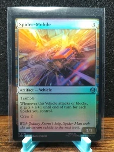 Spider-Mobile U0174 Foil MTG Marvel's Spider-Man Magic the Gathering - Picture 1 of 2