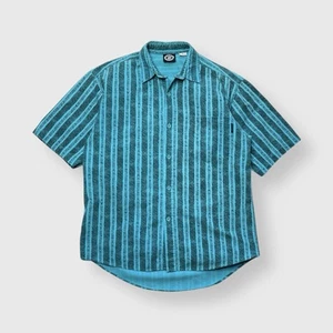 Vtg 80s 90s Permit AOP Logo Print Button Front Shirt, Skate Surf Vision Jimmy'Z - Picture 1 of 6
