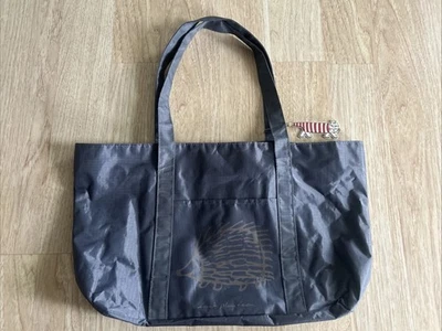 Lisa Larson Mikey Nylon Tote Bag W/Charm Gray Lisa & Johanna Larson Design Colab - Image 1 of 4